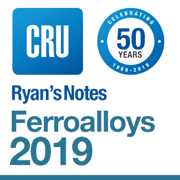 The 25th CRU Ryan's Notes Ferroalloys Conference
