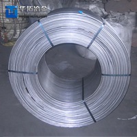 China Supply Si Ca Ba Al/Si Al Ba Ca/Ferro Alloy Cored Wire for Foundry -4