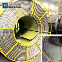 Steel Making Deoxidizer Calcium Ferro Alloy/Ca Fe Cored Wire -6