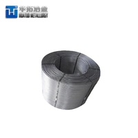 Steelmaking Deoxidizer SiAlBaCa Cored Wire/SiCa Cored Wire China -4