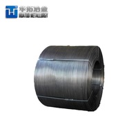 Steelmaking Deoxidizer SiAlBaCa Cored Wire/SiCa Cored Wire China -3