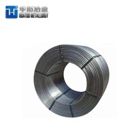 Steelmaking Deoxidizer SiAlBaCa Cored Wire/SiCa Cored Wire China -1