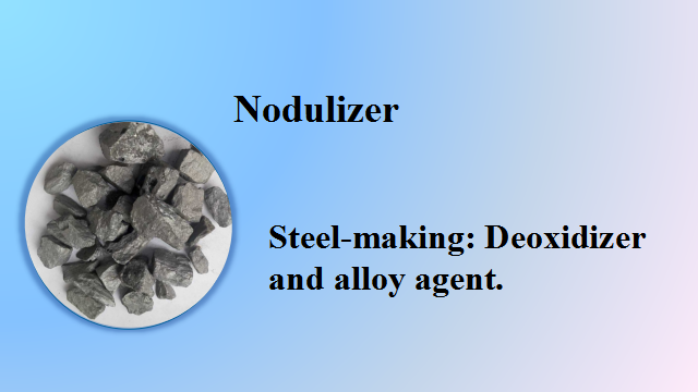 Nodulizer/Ferro Silicon Magnesium/Re Si Mg Alloy Korea and Japan hot sales