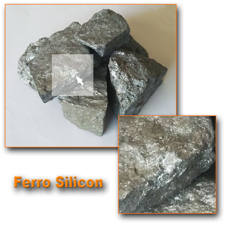Ferro silicon lump / msds fe si from china factory