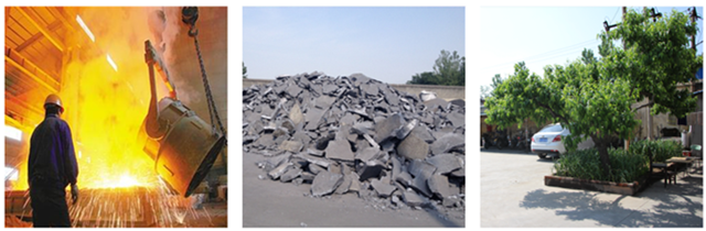 Used for reductor raw material 0-10mm metal silicon powder slag