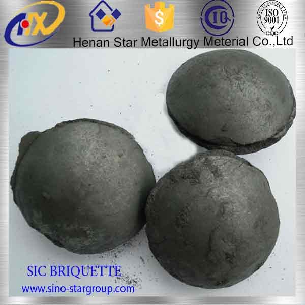 Anyang silicon carbide briquette used as Metallurgical deoxidizer