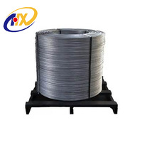 9-16mm China Factory Supply Silicon / Casi for Metallurgy High Seamless Wire/ca Ferro Carbon Cored Pure Calcium Wire -3