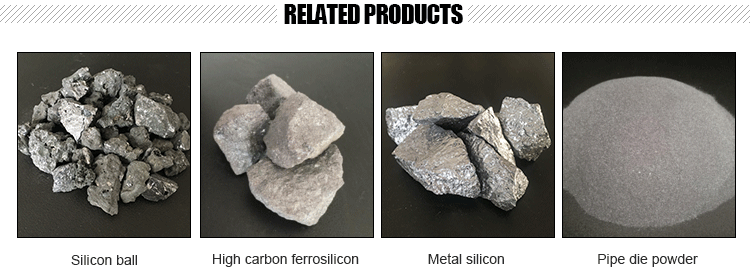 Factory sell high carbon/medium carbon/low carbon Ferrosilicon briquette prices per kg
