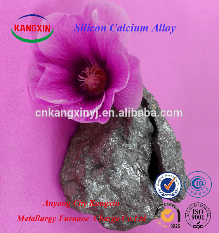 SGS certificate Silicon Calcium Alloy/casi/sica/pure Calcium Silicon