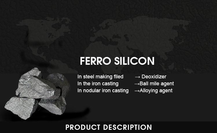 Best price and good influence fe si 75 ferro silicon