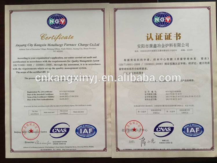 SGS certificate Silicon Calcium Alloy/casi/sica/pure Calcium Silicon