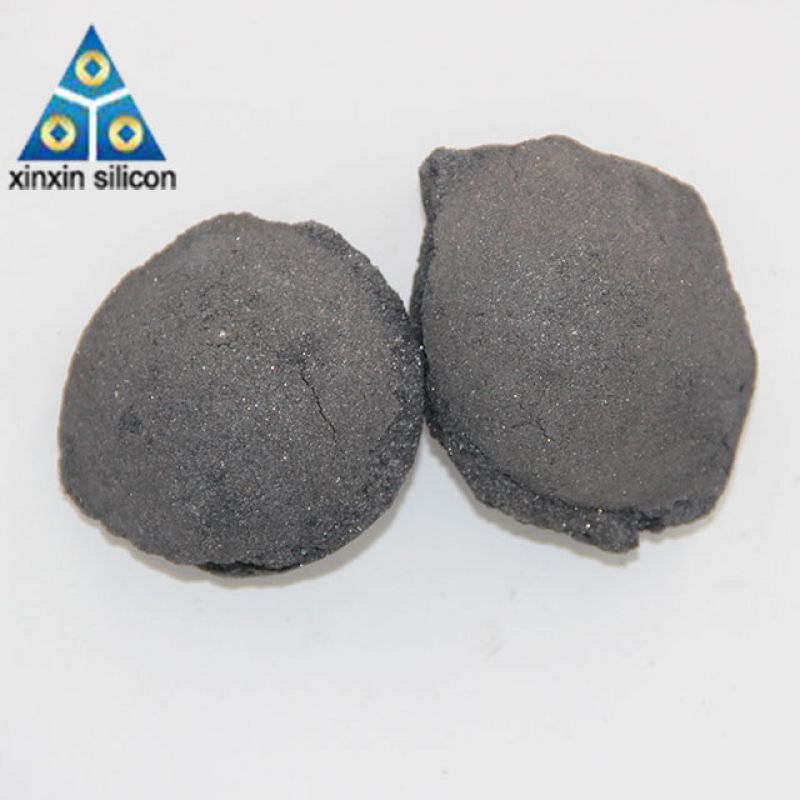 Used As Deoxidizer Si-Fe Briquette China Factory Ferrosilicon Ball