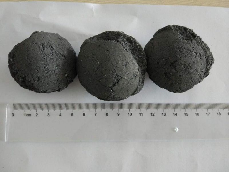 China Black Silicon Carbide SiC Briquette for Steelmaking and Foundry