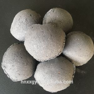 China Ferrosilicon Briquette manufacturer silicio briquettes fesi balls deoxidizer