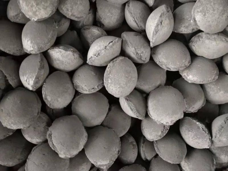 China Supplier Export Fesi Metal Alloy Silicon Briquette 50-65 Replace Ferrosilicon