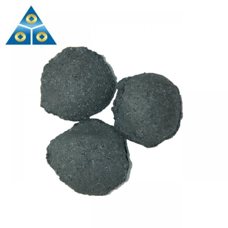 Producer of Silicon Briquette 10-50mm Silicon Carbon Ball for Steel Making