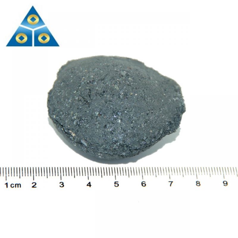 Producer of Silicon Briquette 10-50mm Silicon Carbon Ball for Steel Making