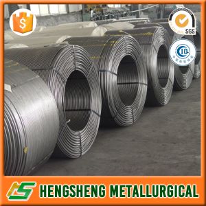 export product ferro calcium silicon cored wire / casi cored wire for steelmaking